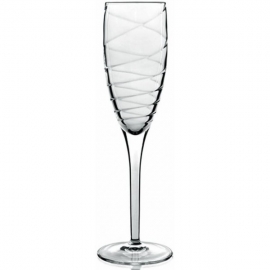 Luigi Swirl Champagne Flute