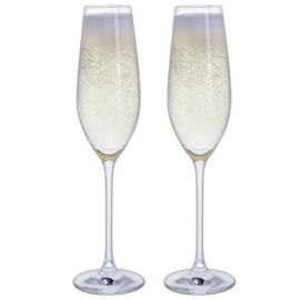 Dartington "Wine & Bar" Champagne Flutes (Pair)